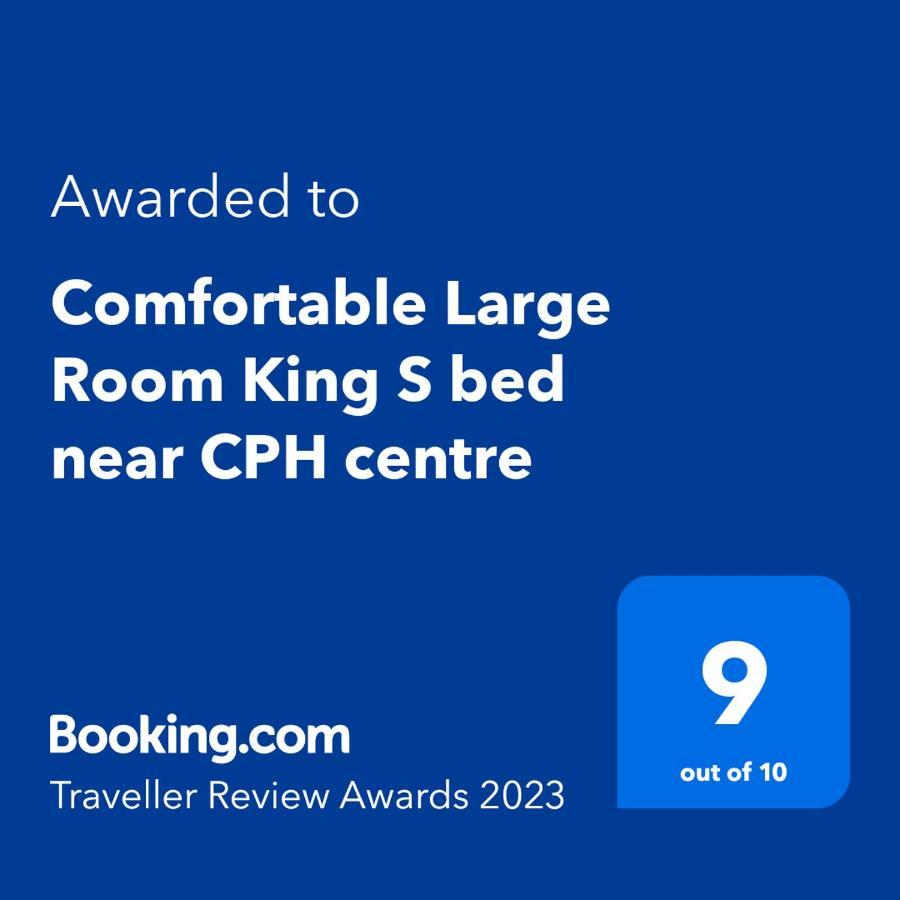 Comfortable Large Room King S Bed Near Cph Centre Copenhagen Luaran gambar